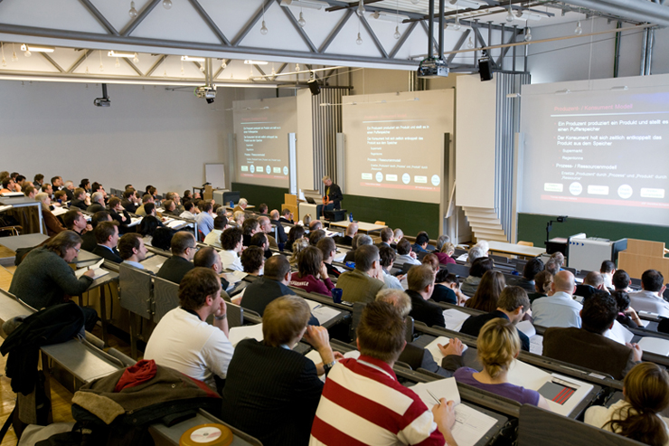 Publikum - L&P auf dem Workflow-Symposium der HdM Stuttgart