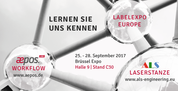 Labelexpo Europe 2017 mit aepos.Label & ALS Engineering